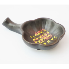 Чорнильниця з кераміки Чорна