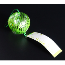 Японський скляний дзвіночок Фурін Трава