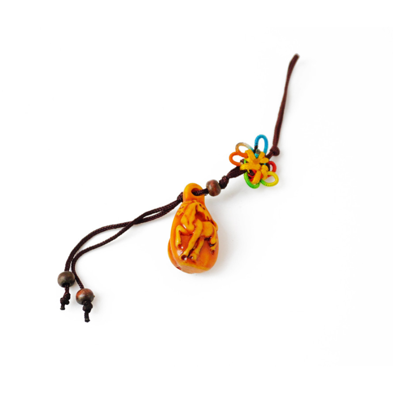 Брелок Фен Шуй Хотей Кінь пластик