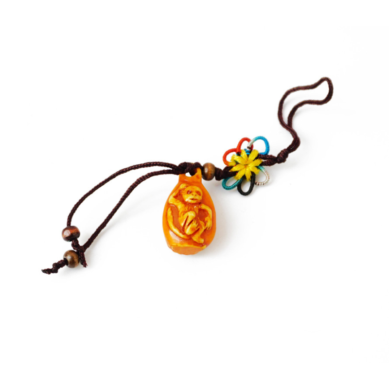 Брелок Фен Шуй Хотей Мавпа пластик