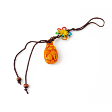 Брелок Фен Шуй Хотей Собака пластик