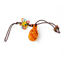 Брелок Фен Шуй Хотей Тигр пластик