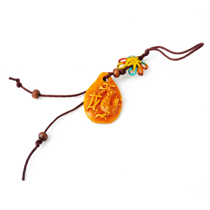 Брелок Фен Шуй Крапля Дракон пластик