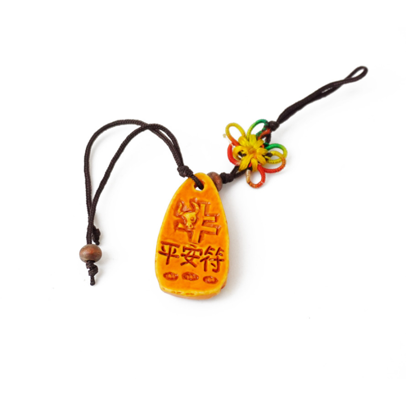 Брелок Фен Шуй Гуань Інь Бик пластик