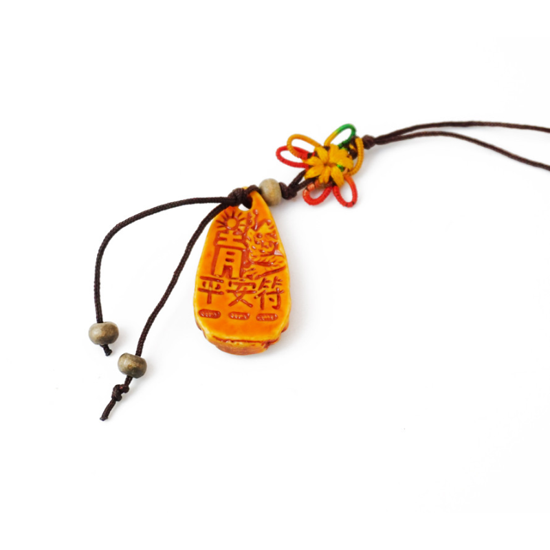 Брелок Фен Шуй Гуань Інь Дракон пластик