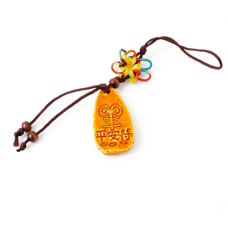 Брелок Фен Шуй Гуань Інь Баран пластик