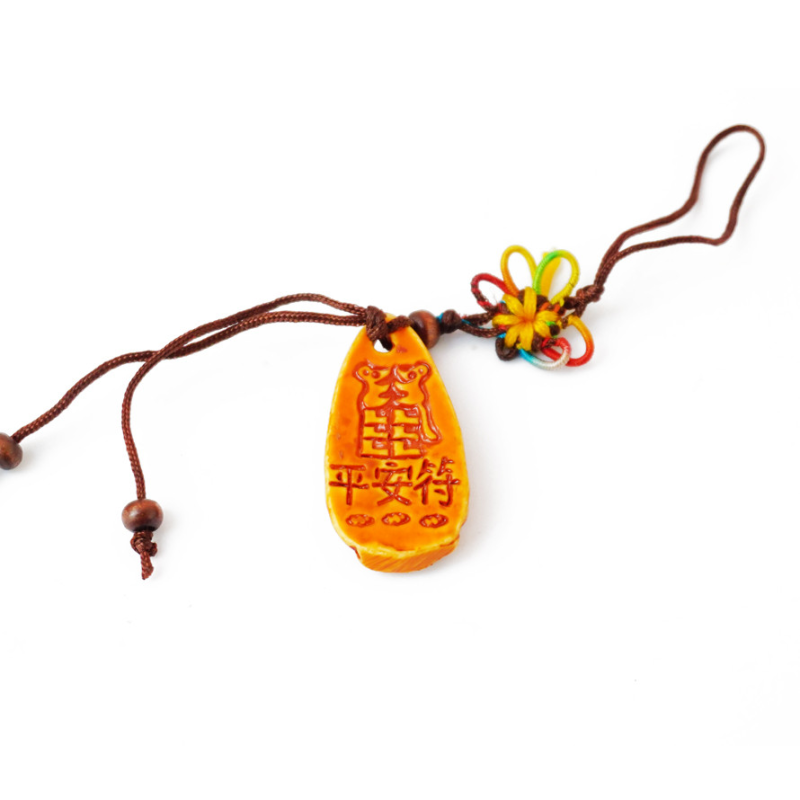 Брелок Фен Шуй Гуань Інь Пацюк пластик