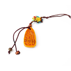 Брелок Фен Шуй Гуань Інь Півень пластик