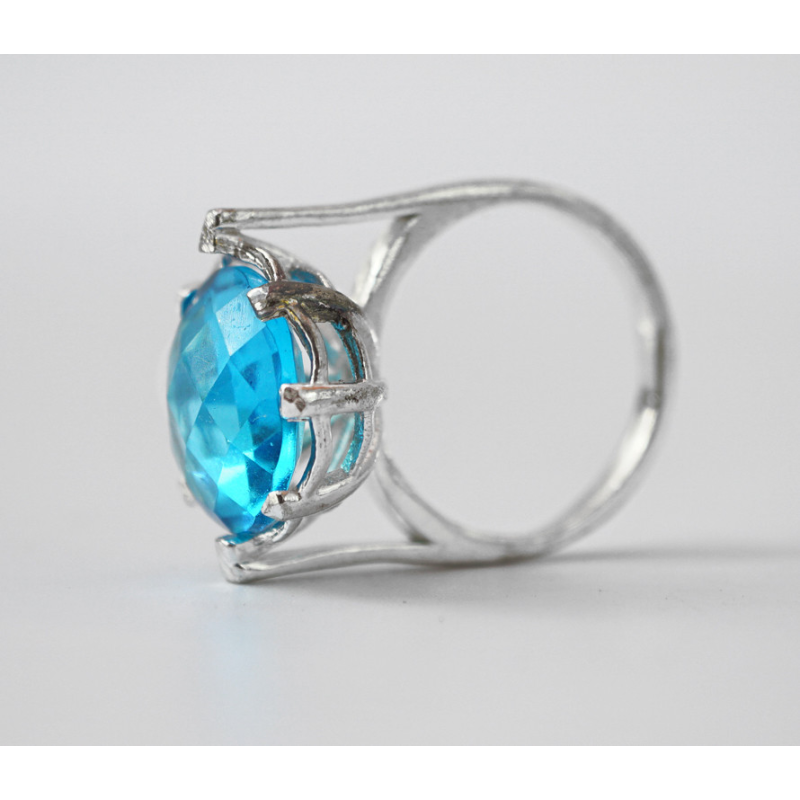 Кільце Асорті NEHA-18 Аквамарин