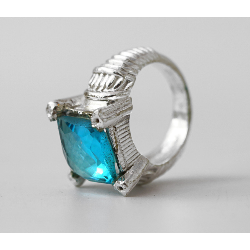 Кільце Асорті NEHA-19 Аквамарин