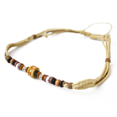 Намиста - амулет із кістки на шнурку №4