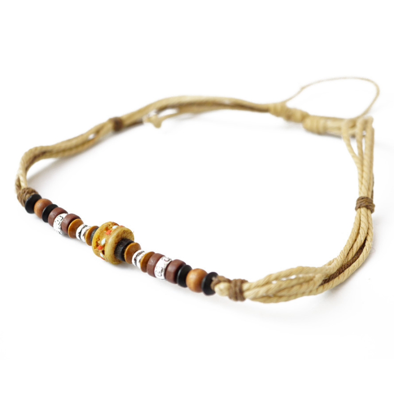 Намиста - амулет із кістки на шнурку №4