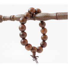 Чітки 15 намистин 15мм. Чорна груша