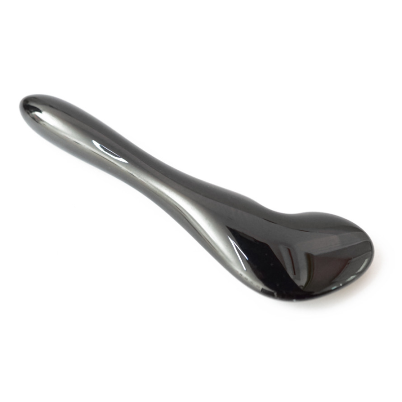 Масажер кам“яний Гуа Ша Клюшка Обсидіан