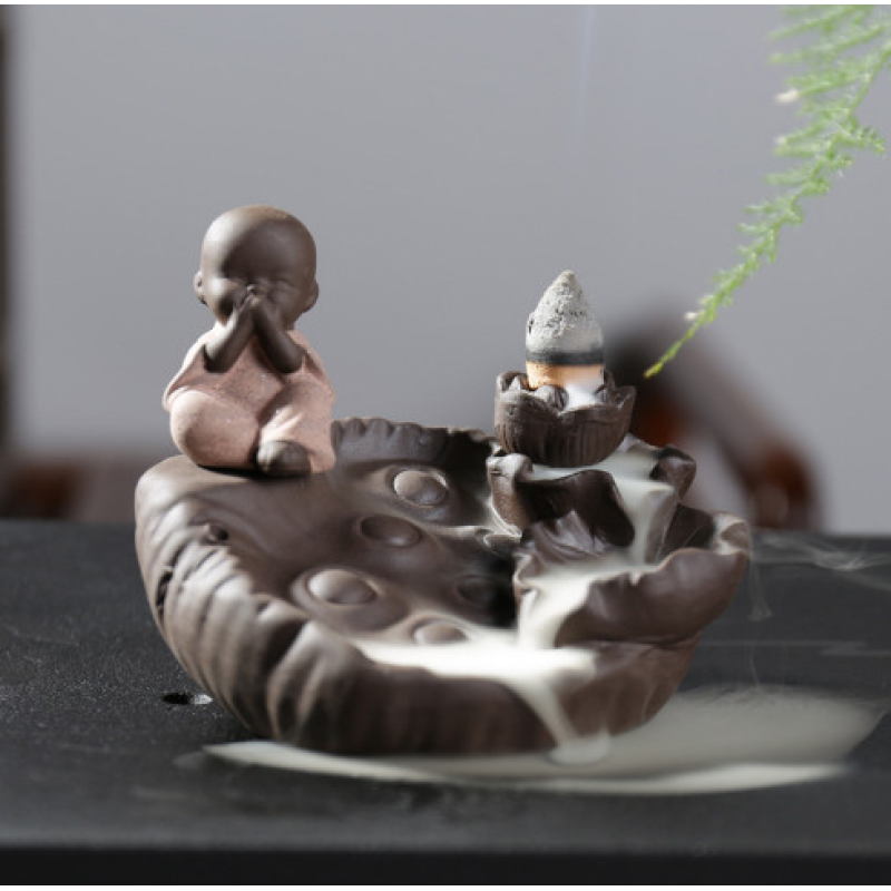 Підставка Рідкий дим кераміка На лотосі Нічого не скажу Підставка Рідкий дим кераміка На лотосі Нічого не скажу