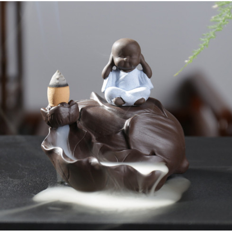 Підставка Рідкий дим кераміка Бутон лотоса Нічого не чую Підставка Рідкий дим кераміка Бутон лотоса Нічого не чую