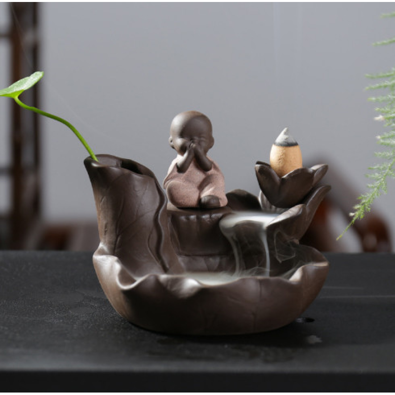 Підставка Рідкий дим кераміка У лотосі Нічого не скажу