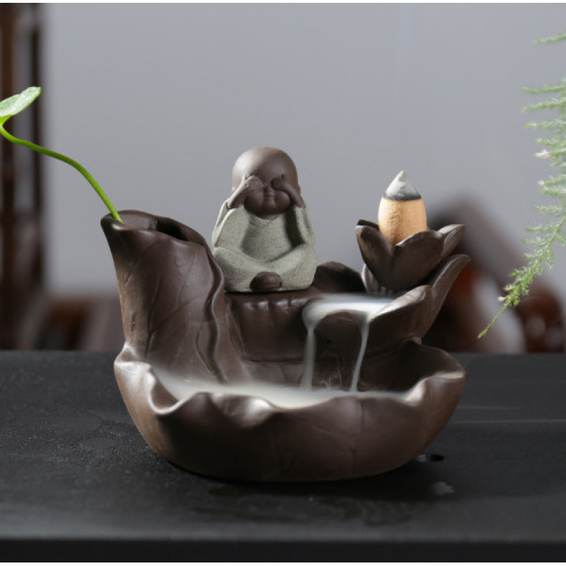 Підставка Рідкий дим кераміка У лотосі Нічого не бачу