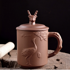 Чашка Олень коричнева 350 мл.