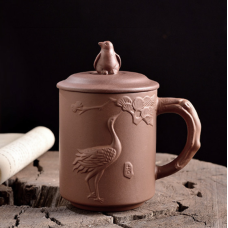 Чашка Пінгвін коричнева 350мл.