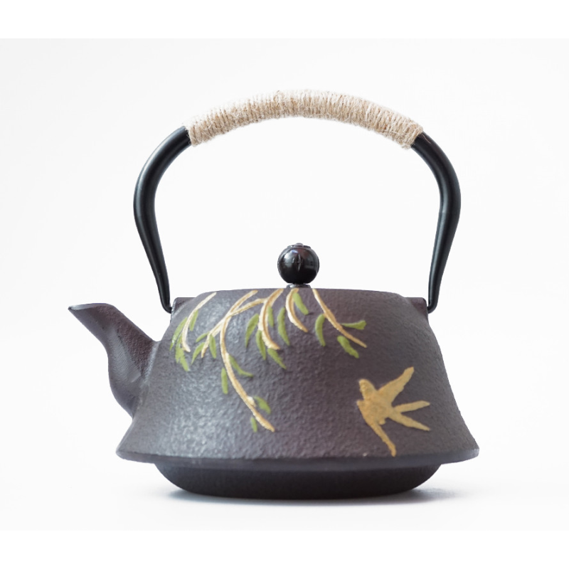 Чайник чавунний Тецубін з ситом Ластівка 1100мл.