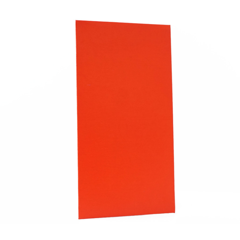 Конверт для грошей червоний без малюнка упаковка 6шт.