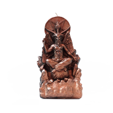 Свічка - свічник Бафомет колір мідь