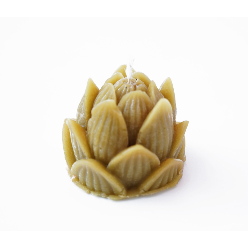 Свічка Лотос жовта