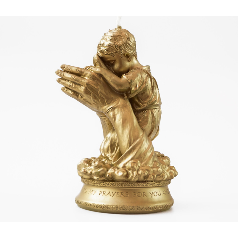 Свічка Руки Бога золота Свічка Руки Бога золота