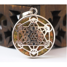 Кулон Метатрон вставка Унакіт