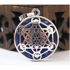 Кулон Метатрон вставка Содаліт