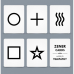 Карти для розвитку екстрасенсорики.  Zener Cards.