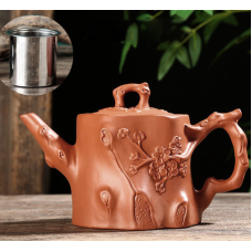 Чайник Сливове дерево червоній 450 мл.