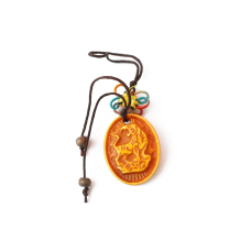 Брелок Фен Шуй Овал Тигр пластик