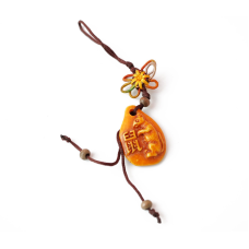 Брелок Фен Шуй Крапля Пацюк пластик