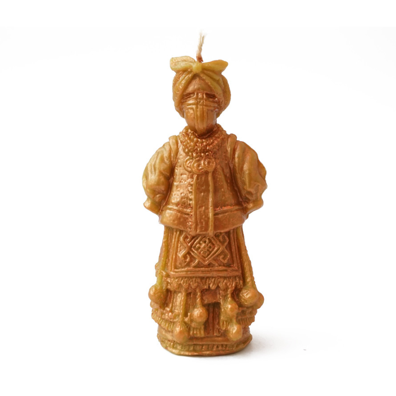 Свічка Мотанка жовта Свічка Мотанка жовта