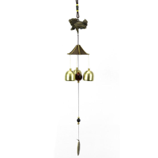 Підвіска 3 литі дзвіночки Драконова черепаха