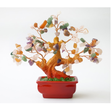 Дерево Щастя з камінням Мікс