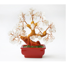 Дерево Щастя з камінням Гірський кришталь