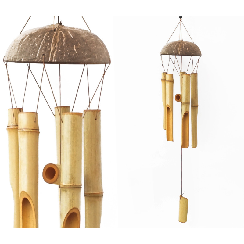 Бамбуковий дзвіночок 5 трубочок BW-5