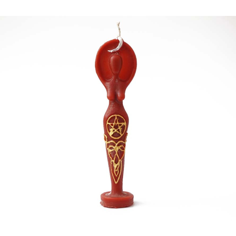 Свічка Вікканська червона Свічка Вікканська червона