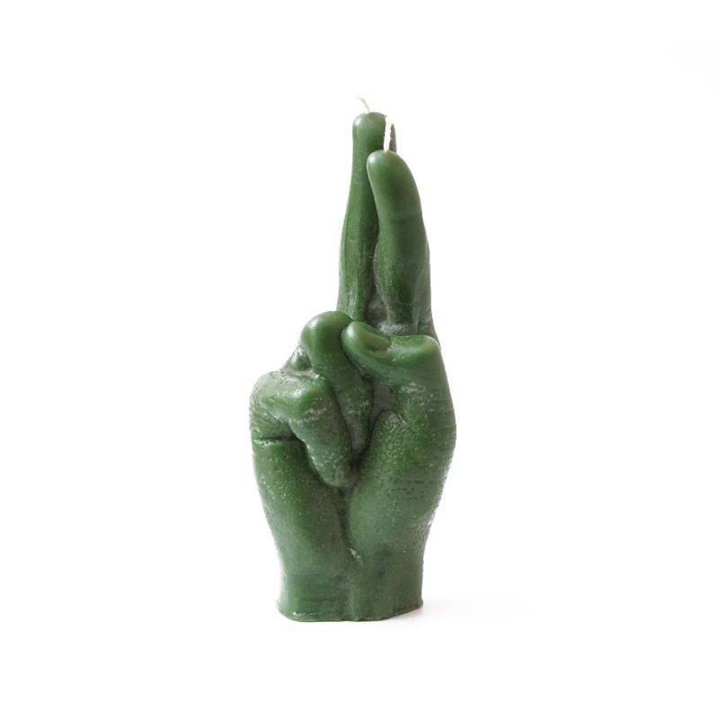 Свічка Єдність віри зелена Свічка Єдність віри зелена