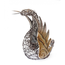 Лебідь металевий