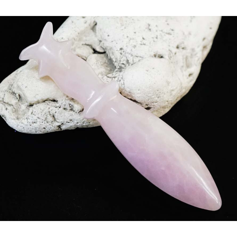 Ніж магічний Рожевий кварц