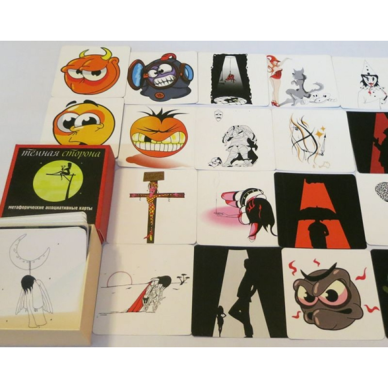 Темний бік: метафоричні асоціативні карти.