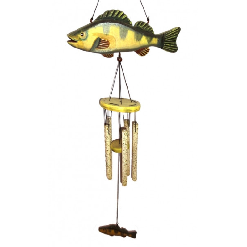 Співаючі вітри 5 трубочок Риба зелена №3 Співаючі вітри 5 трубочок Риба зелена №3