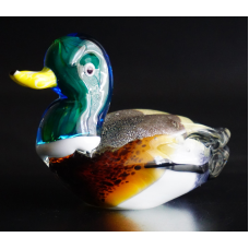 Качка кольорове лите скло №2