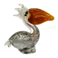 Пелікан кольорове лите скло №2