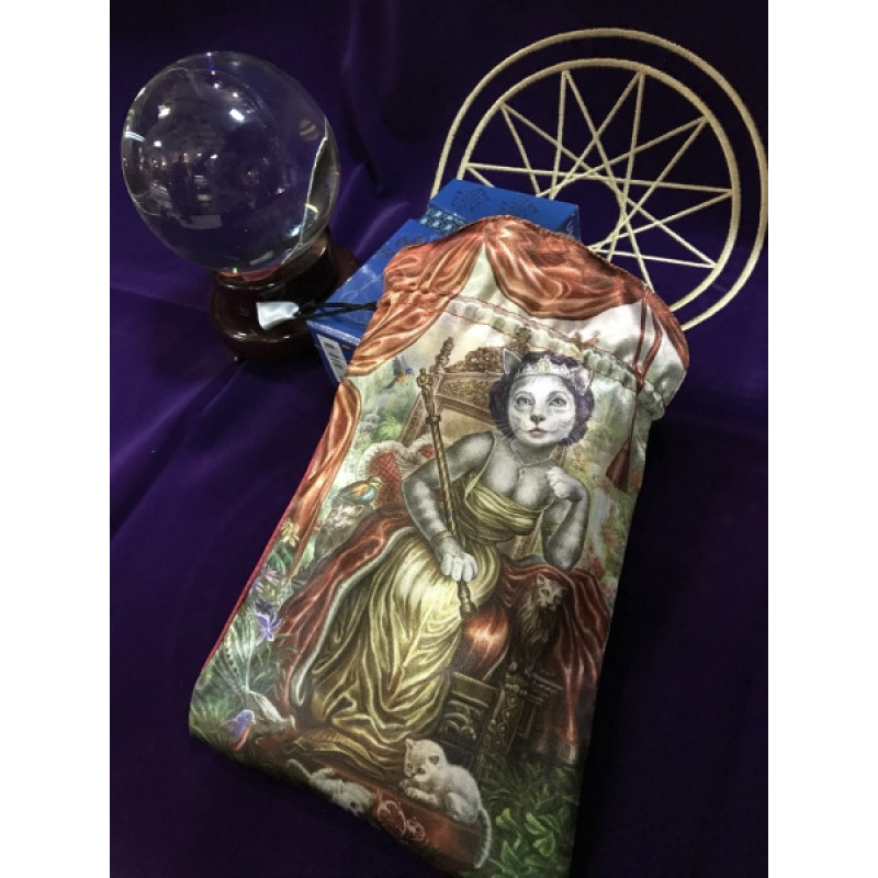 Мішечок для карт таро Світ котів. Lo Scarabeo.