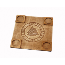 Вівтарна рунична дошка Коричнева